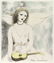 546: MARIE LAURENCIN (French) Color etching