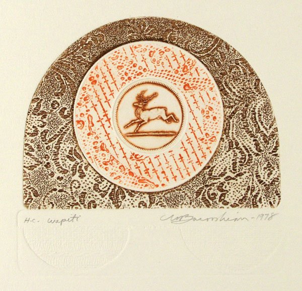 MARTIN BAROOSHIAN (American) Group of 5 prints