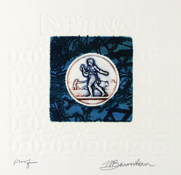 MARTIN BAROOSHIAN (American) Group of 5 prints - 5