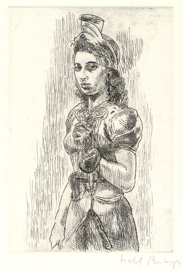 ISABEL BISHOP (American) Etching