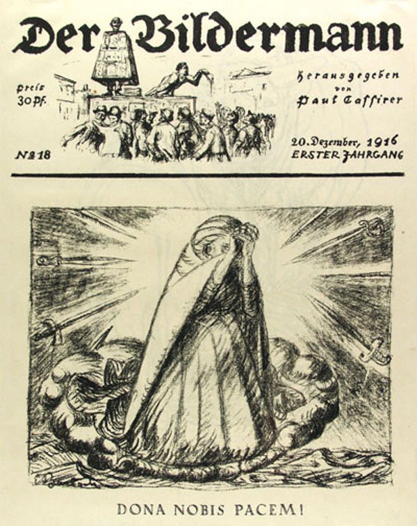 ERNEST BARLACH (German) Lithograph