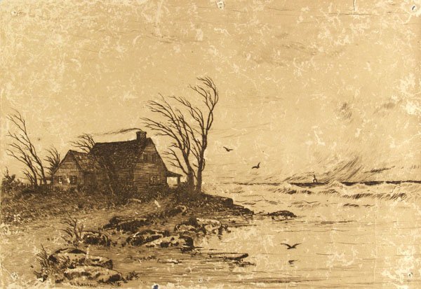 G. H. RANDALL (American) Etching