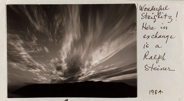 RALPH STEINER (American) Vintage gelatin silver p