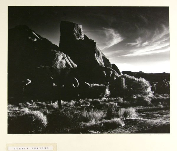 HARRY VROMAN (American) Vintage gelatin silver pr