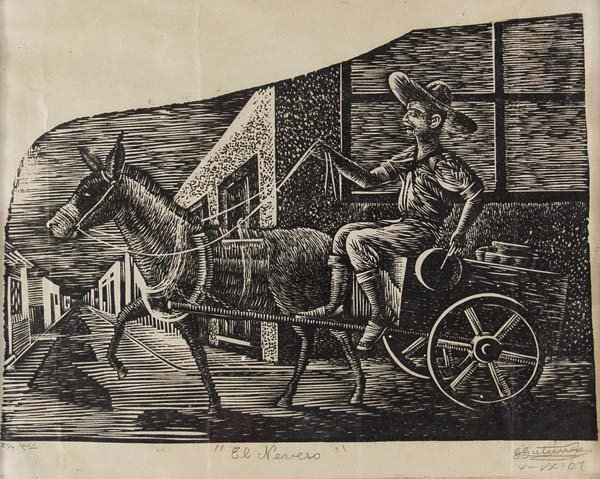 ALFREDO GRAMAJO GUTIERREZ (Argentinian) Wood engr