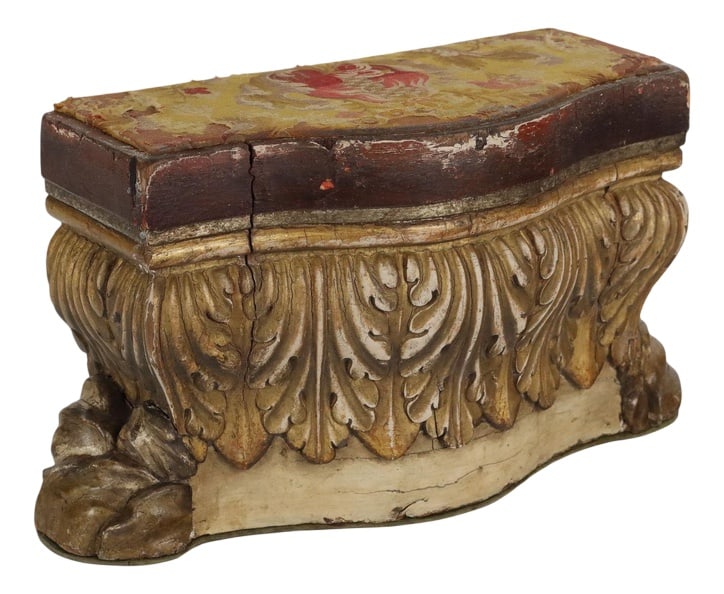 Carved Wooden Clock Base (1 of 8)