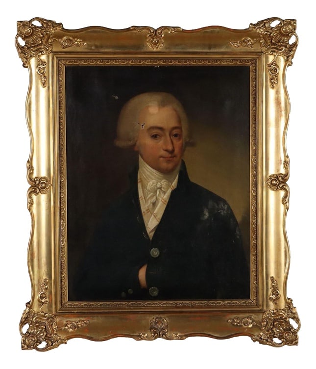 Male Portrait, 1700s-1800s, Oil on Canvas (1 of 10)