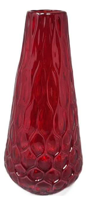 Red Vase in Murano Glass by Ca Dei Vetrai, Italy, 1960s (1 of 5)