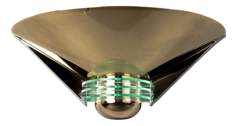 German 8899/01 Wall Light by Simon & Schelle for Hustadt Leuchten, 1980s (1 of 9)