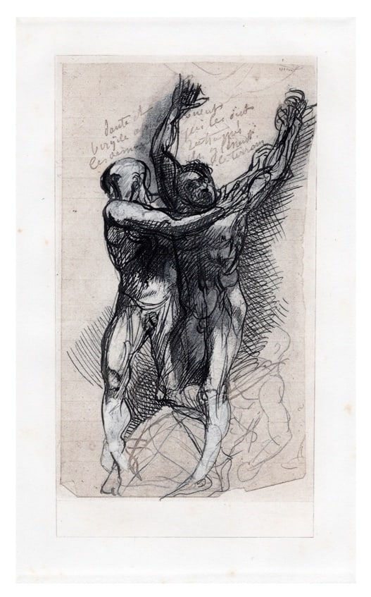 Auguste Rodin, Dante and Virgil Frightened..., 1897, Engraving & Paper (1 of 6)