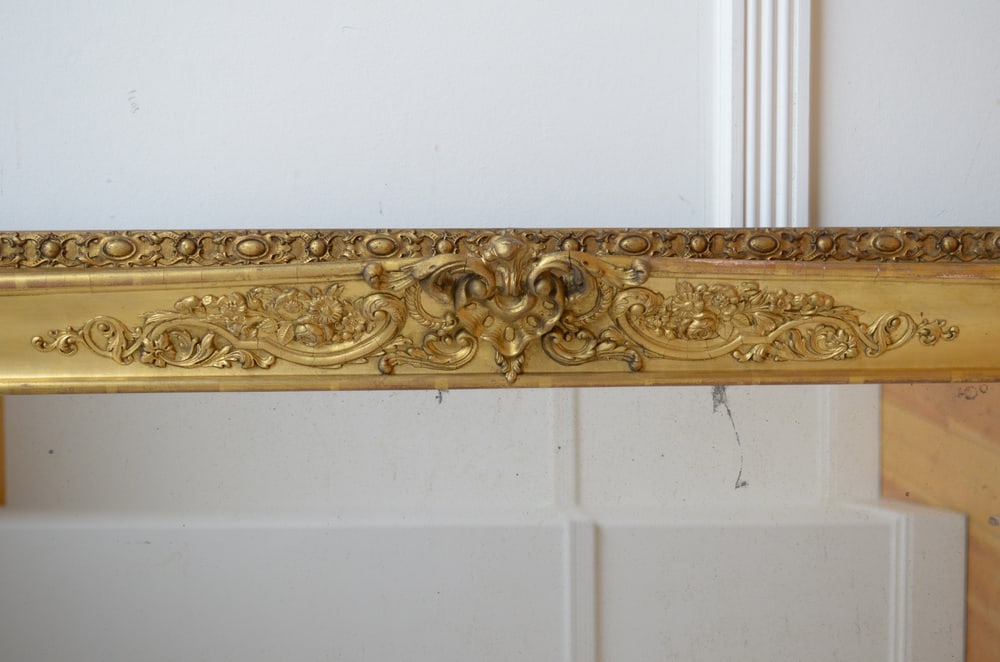 19th Century Leaner or Wall Mirror, 1840s - 10