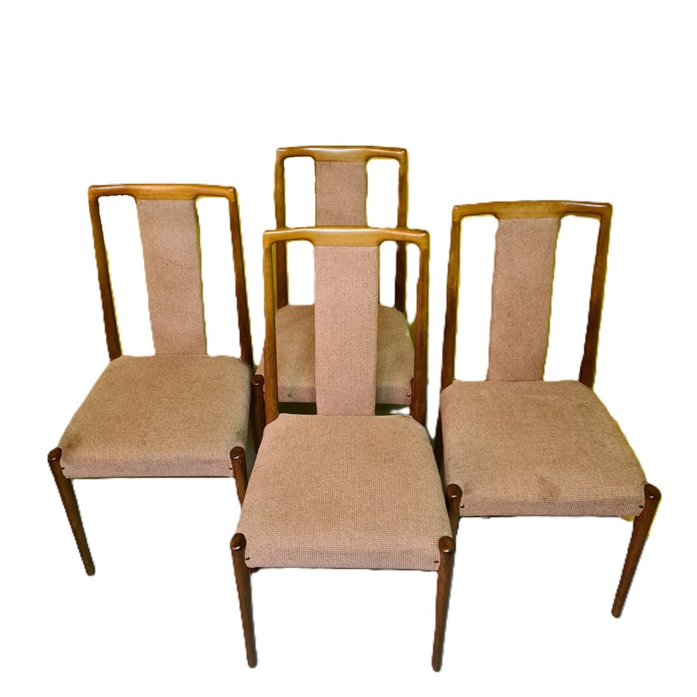Teak Dining Chairs, 1960s, Set of 4 - 2