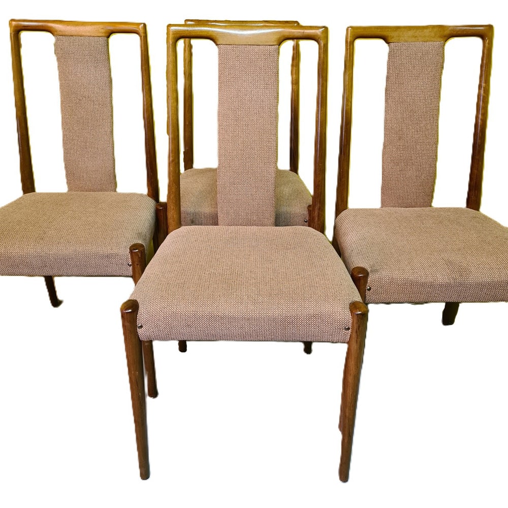 Teak Dining Chairs, 1960s, Set of 4 - 3