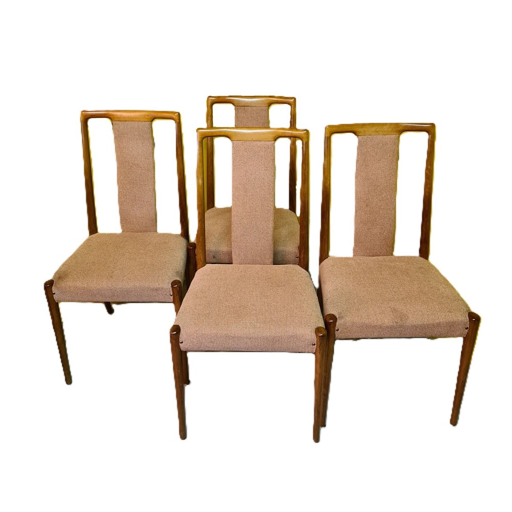 Teak Dining Chairs, 1960s, Set of 4 - 7