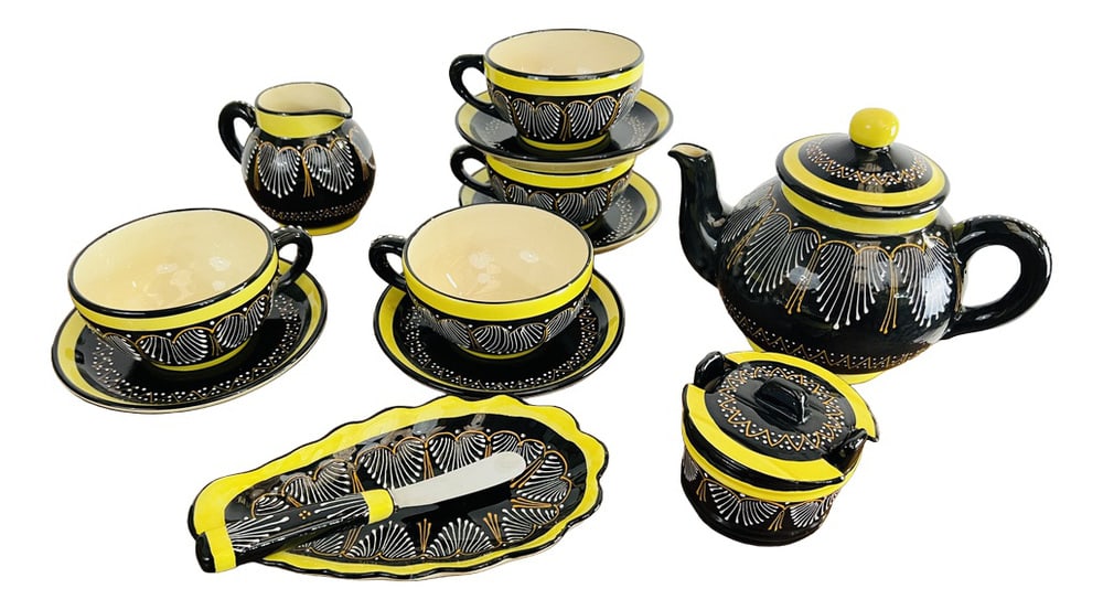 Vintage Lunch and Tea Set, 1960s, Set of 12 - 3