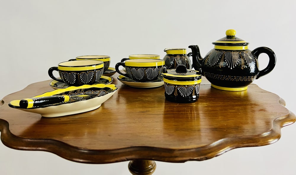 Vintage Lunch and Tea Set, 1960s, Set of 12 - 4