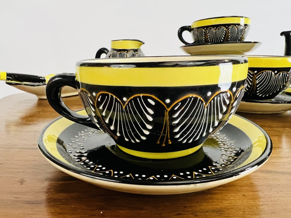 Vintage Lunch and Tea Set, 1960s, Set of 12 - 8