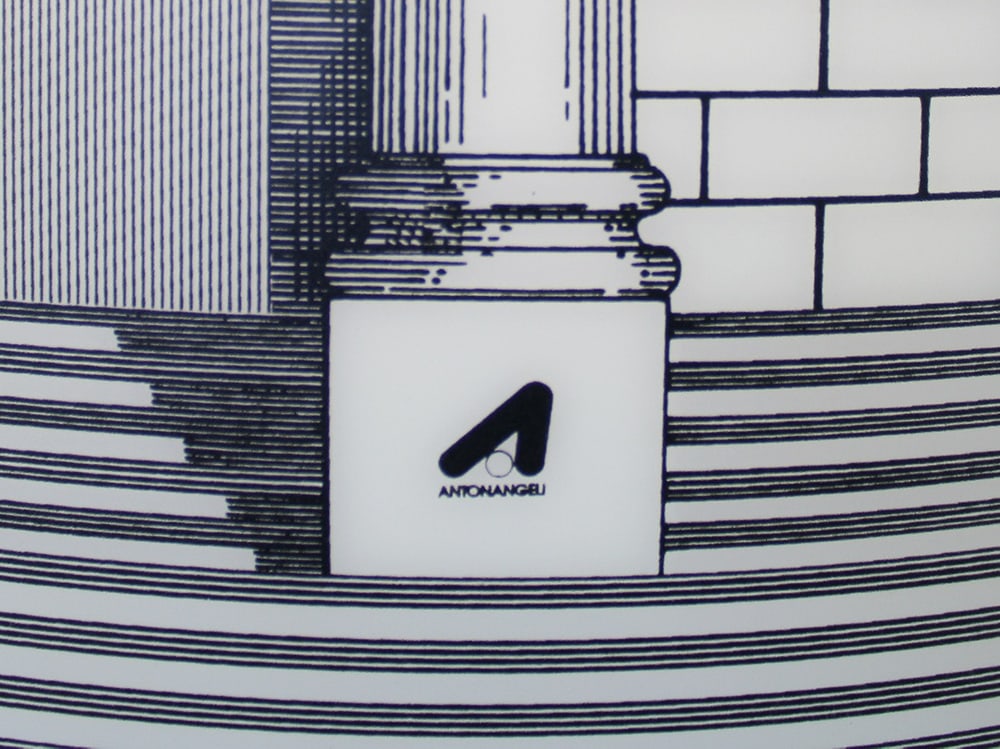 Italian Fornasetti Table & Floor Lamps, Set of 2 - 15