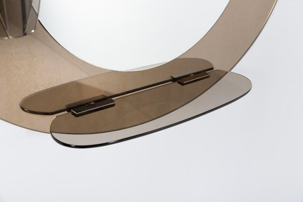 Wall Mirror With Sconces from Veca, 1960s - 5