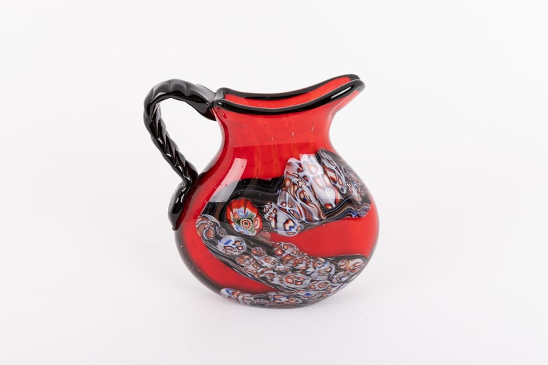 Vintage Italian Murano Glass Pitcher, 1980s - 5