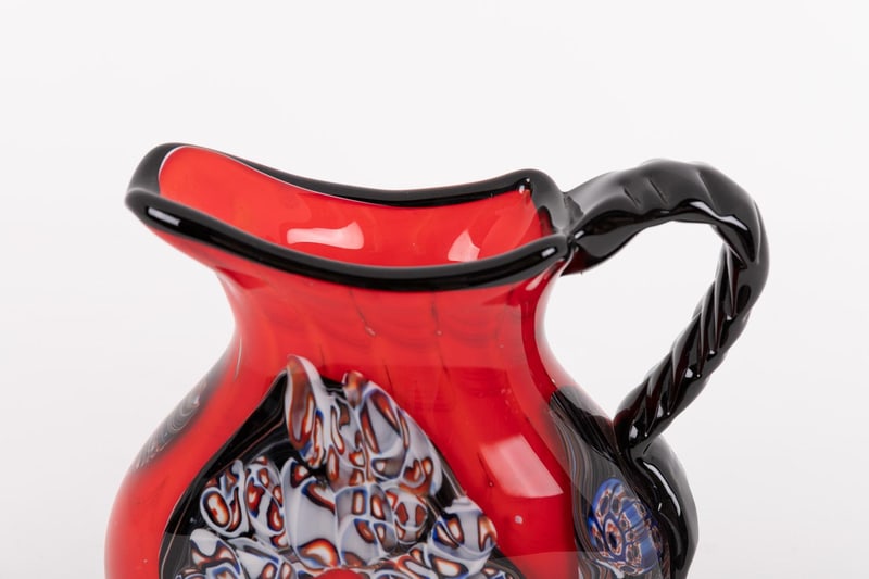 Vintage Italian Murano Glass Pitcher, 1980s - 7