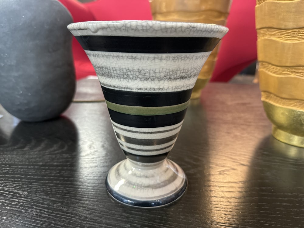 Vase in Cracked Ceramic by Lucien Brisdoux, 1925 - 5