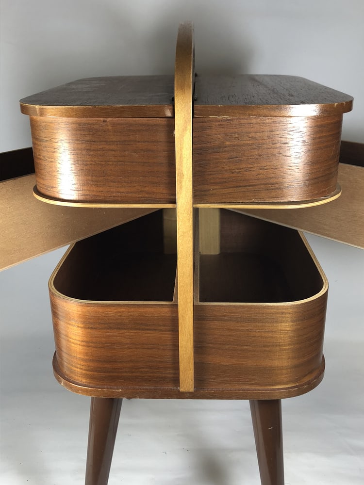 Vintage Danish Sewing Table - 12