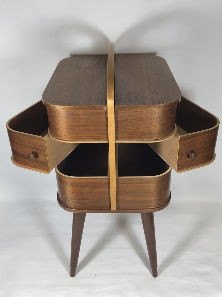 Vintage Danish Sewing Table - 8