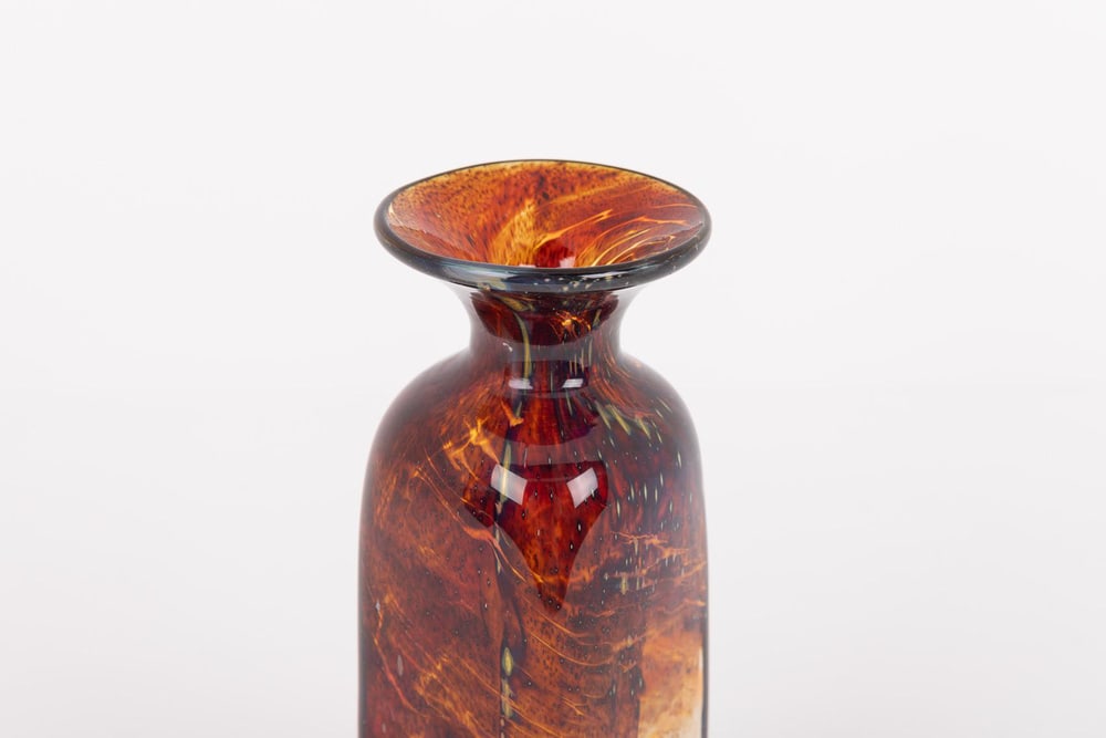 Art Glass Vase by Michael Harris for Mdina Maltese - 4