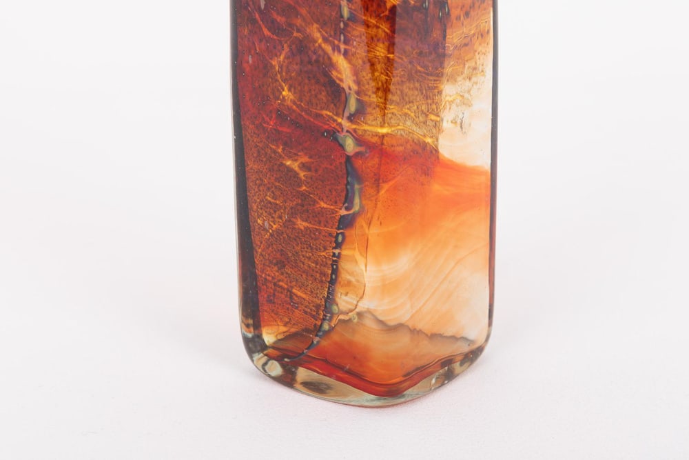 Art Glass Vase by Michael Harris for Mdina Maltese - 5