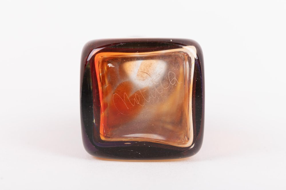 Art Glass Vase by Michael Harris for Mdina Maltese - 6