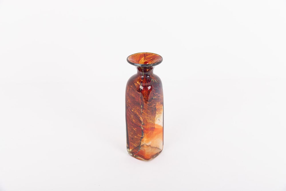 Art Glass Vase by Michael Harris for Mdina Maltese - 7
