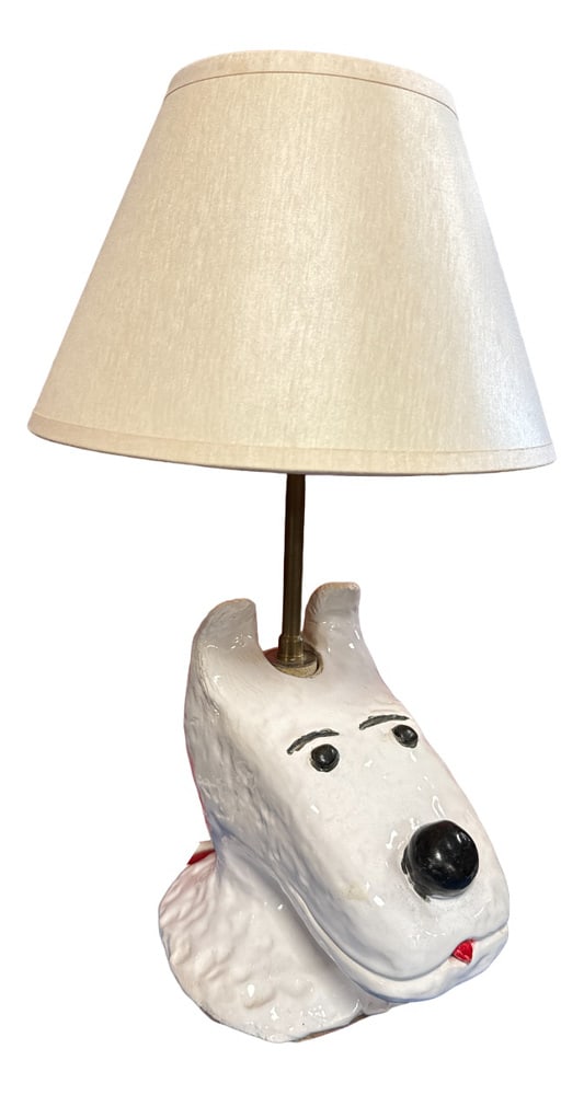 Vintage Ceramic Lamp, 1980 (1 of 6)