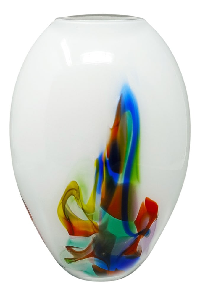 Vintage Italian Vase in Murano Glass, 1970s (1 of 20)
