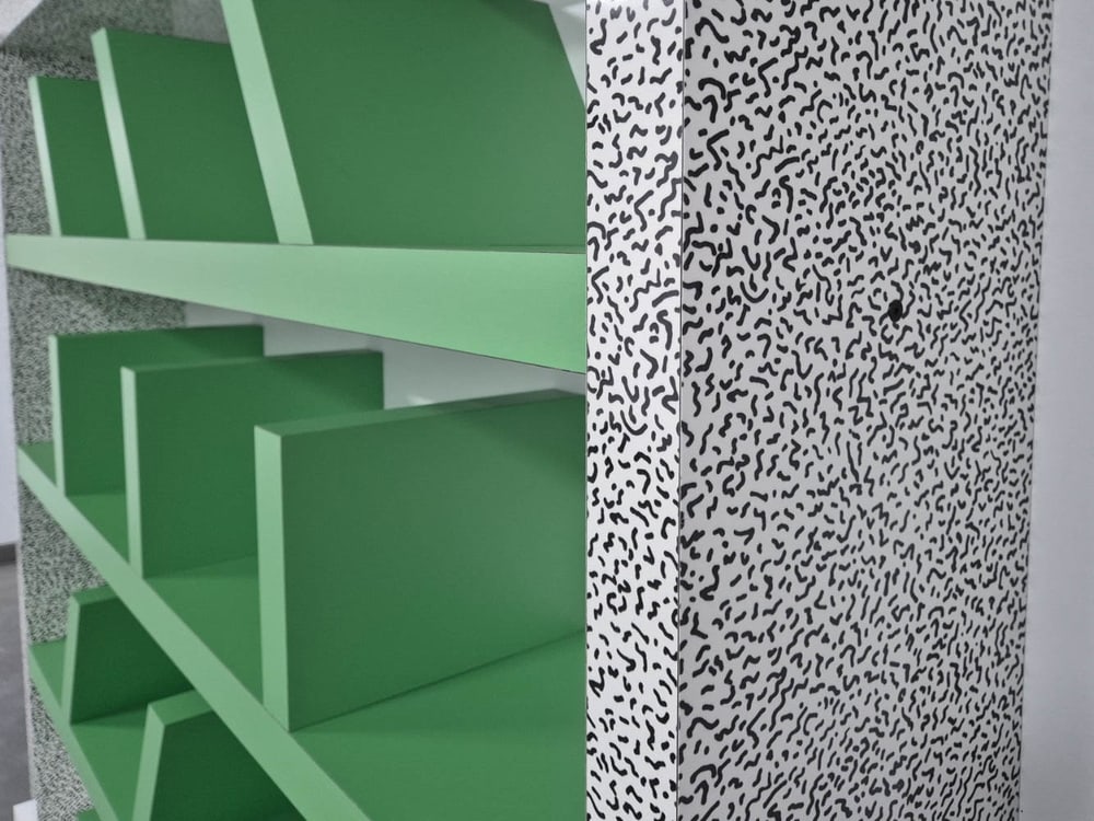 Suvretta Bookcase by E. Sottsass for Memphis Milan - 6