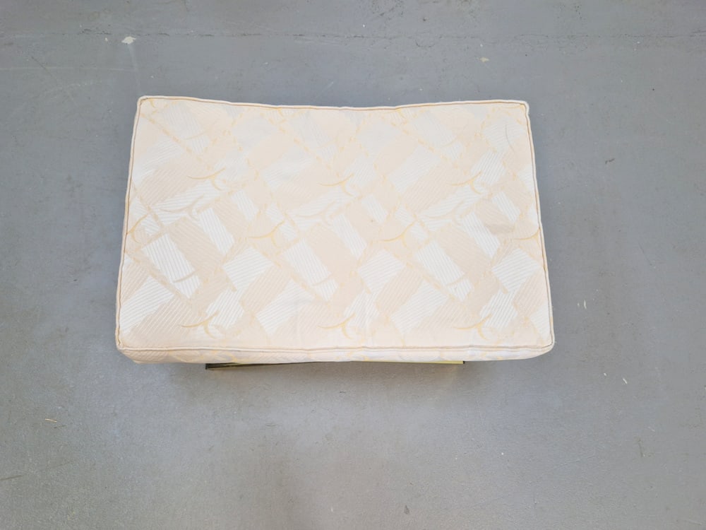 Vintage Regency Brass Cross Stool, Italy, 1970s - 7