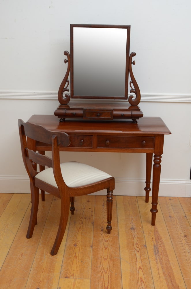 Victorian Mahogany Dressing Table, 1870s - 7