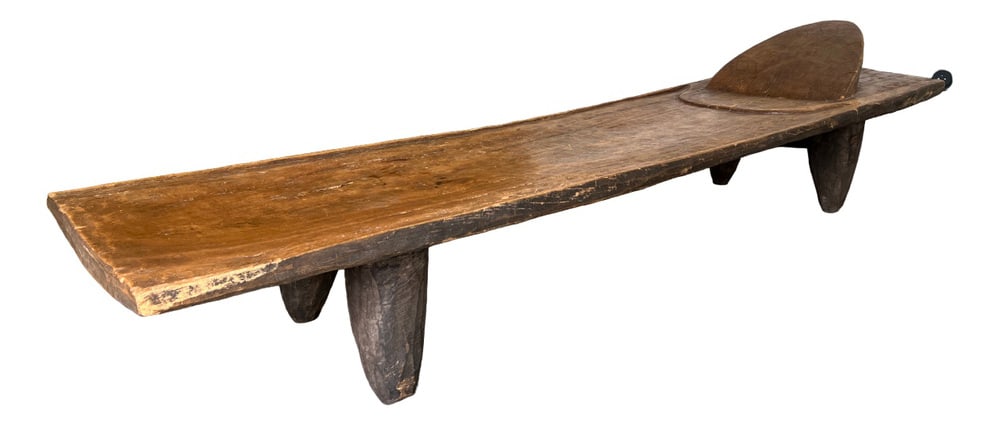 Large African Senoufo Bed, 1950s (1 of 20)