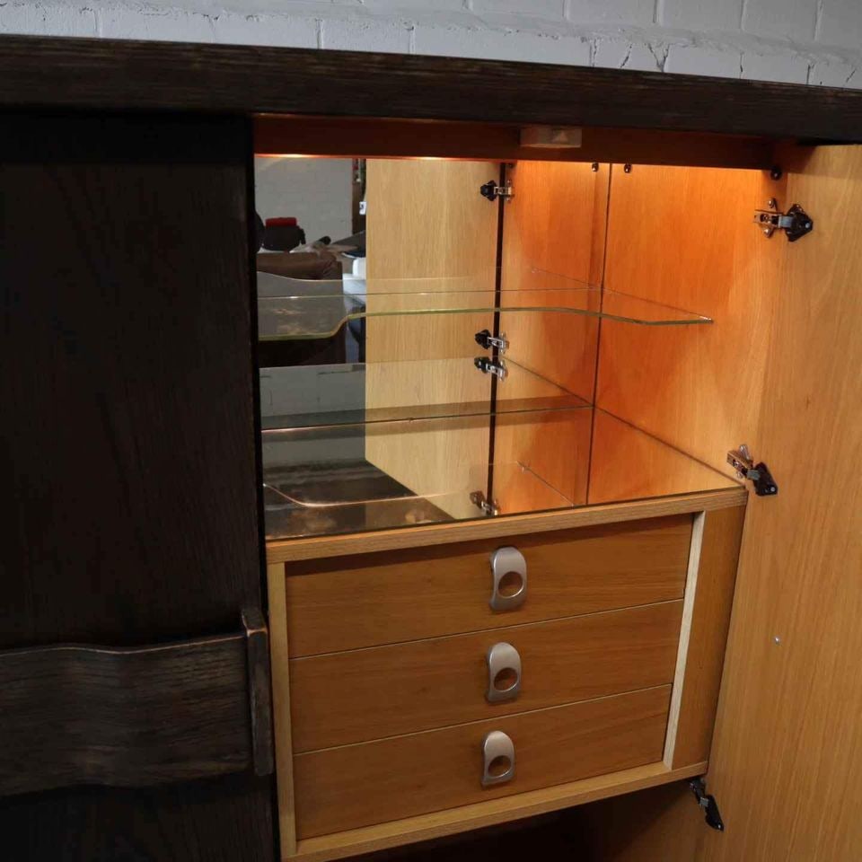 Brutalist Bar Cabinet, Belgium, 1970s - 4