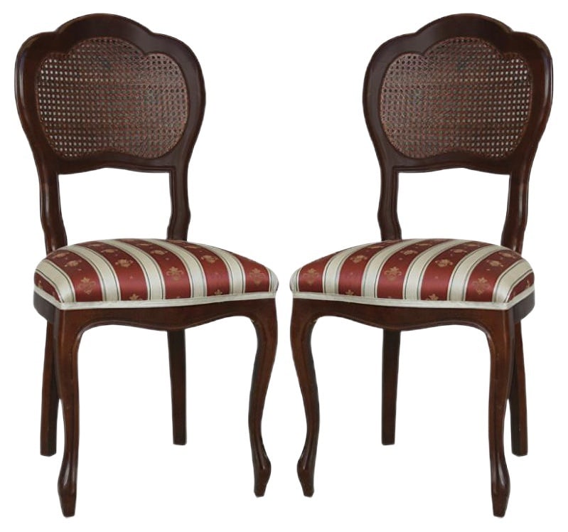 Set of Vintage Biedermeier Style Dining Chairs (1 of 20)