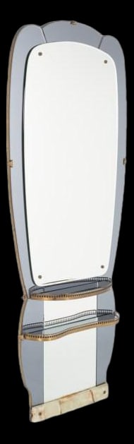 Mid-Century Italian Mirror from Crystal Art, 1960s - 11