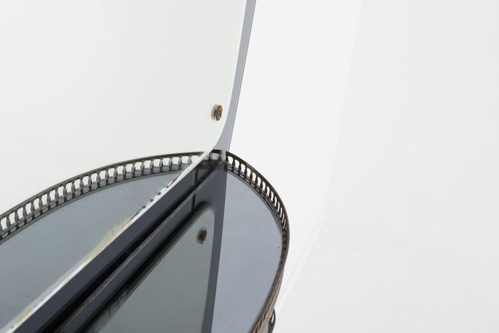 Mid-Century Italian Mirror from Crystal Art, 1960s - 9