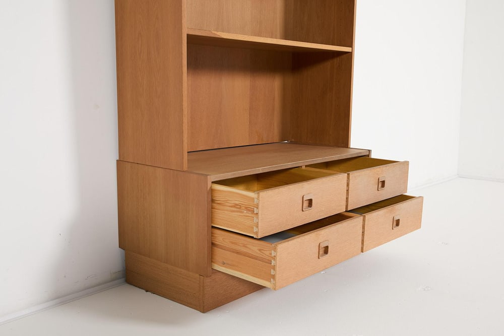 Danish Cabinet Bookcase by Poul Hundevad, 1970s - 4