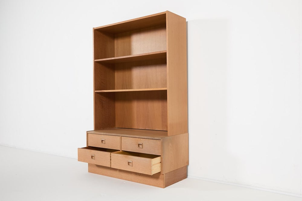 Danish Cabinet Bookcase by Poul Hundevad, 1970s - 5