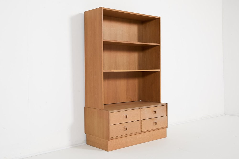 Danish Cabinet Bookcase by Poul Hundevad, 1970s - 7