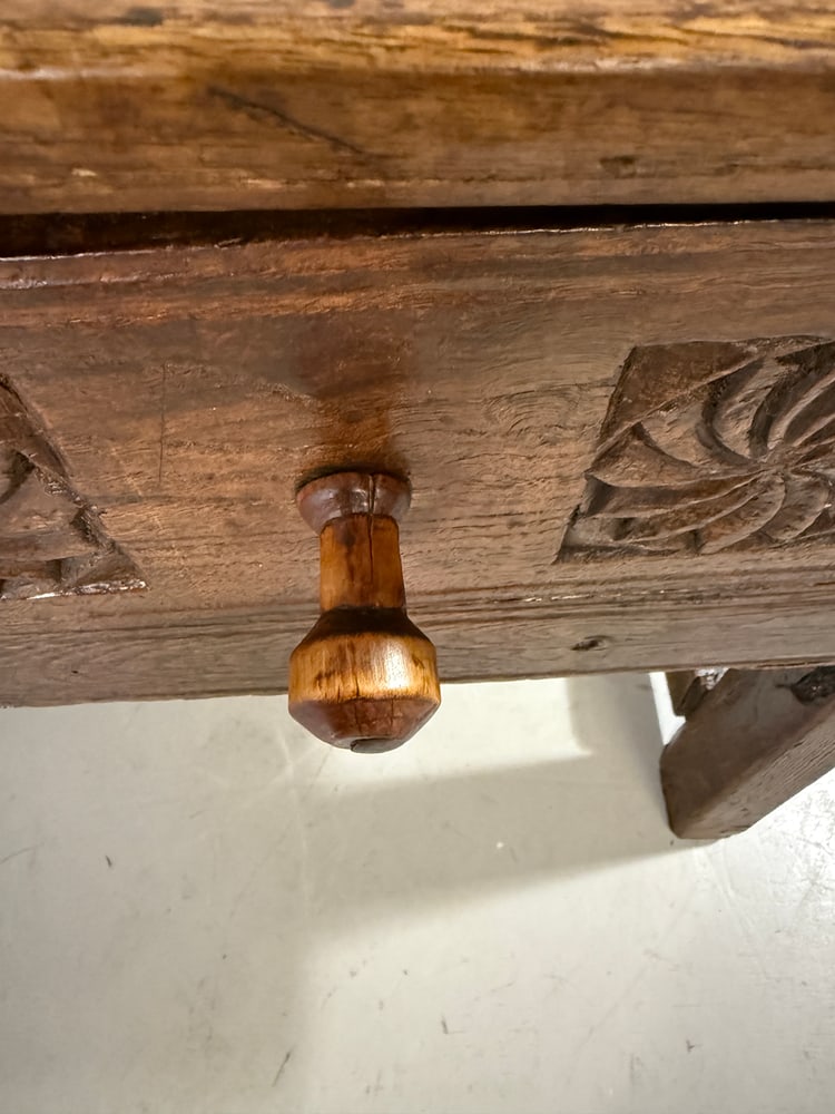 Spanish Brutalist Coffee Table Wall Table - 11