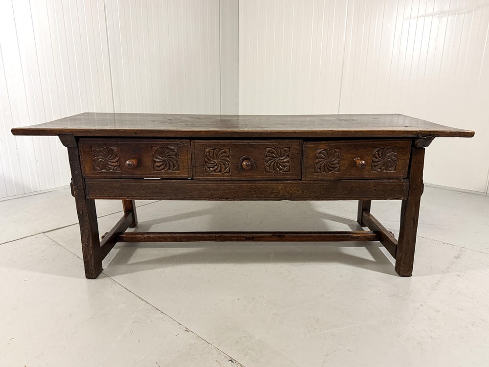 Spanish Brutalist Coffee Table Wall Table - 4