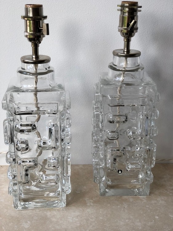 Swedish Pukeberg Table Lamps, 1960s, Set of 2 - 10