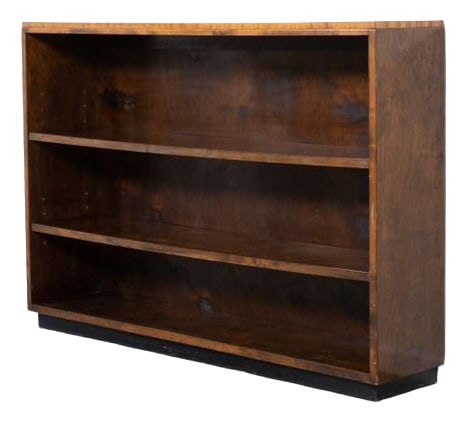 Bookcase by A. E. Hjorth for Nordic Company, 1930s: Axel Einar Hjorth was major contributor to the Swedish design culture that was recognised internationally in the 1920s. His minimal and unique style heralded the Swedish modern movement. This