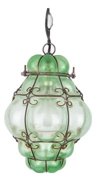 Venetian Murano Style Glass Pendant Light, 1960s (1 of 14)